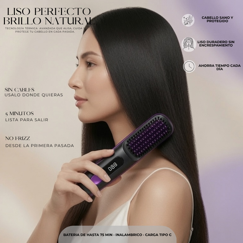 CEPILLO ALISADOR INÁMBRICO | RELIVY BEAUTY™️